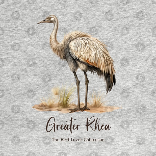 Greater Rhea - The Bird Lover Collection by goodoldvintage